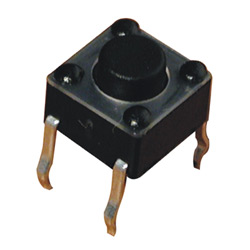 (imagem para) Interruptor Pulsador 12VDC 50mA - 1.4mm