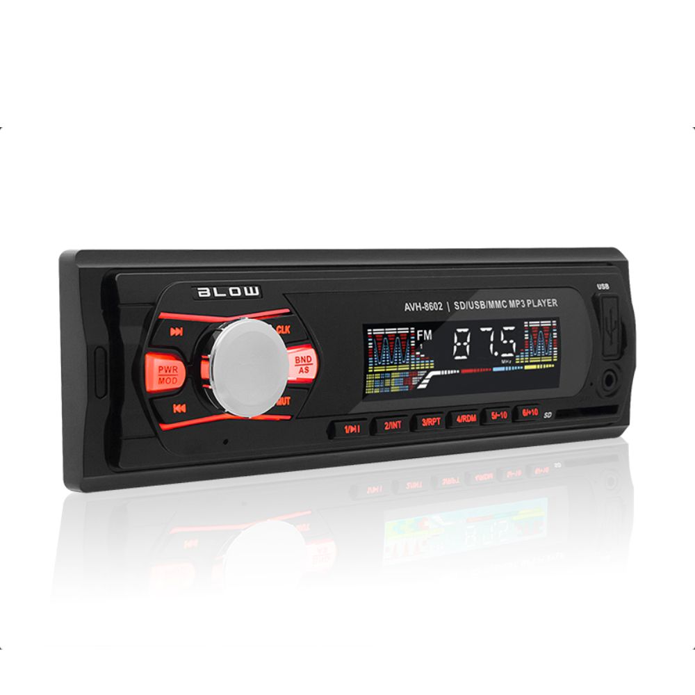 (imagem para) AUTO-RÁDIO FM MP3 45WX4 C/ MMC/SD/USB/AUX