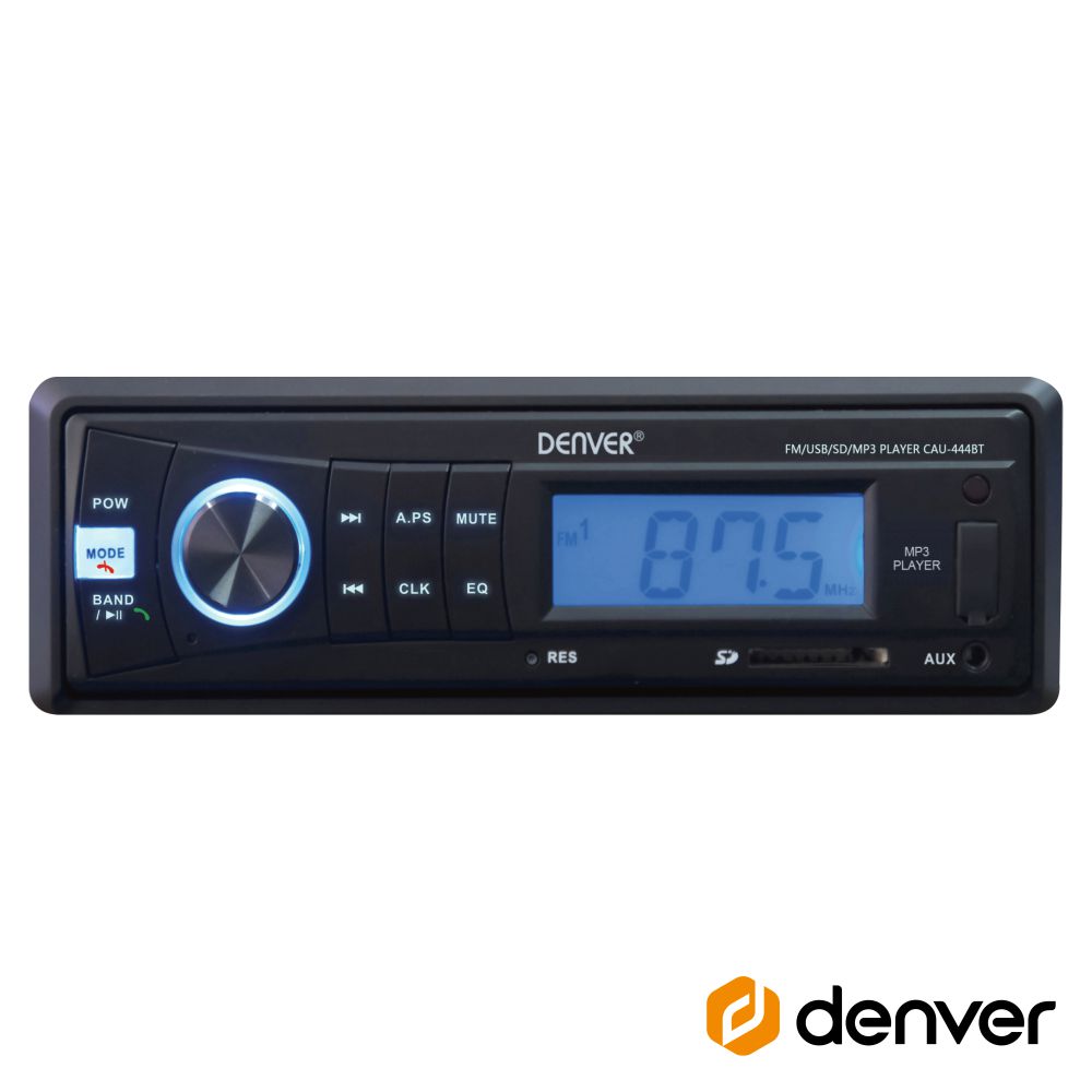 (imagem para) AUTO-RÁDIO MP3 WMA 7WX4 C/ FM/SD/USB/AUX/BT DENVER