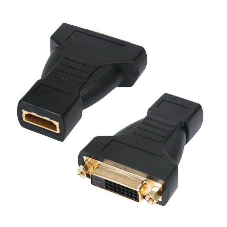 (imagem para) Adaptador HDMI Fêmea / DVI-D Fêmea 24+1