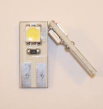 (imagem para) Lâmpada T10 - 2 Led em placa direcional para mínimos ou interior