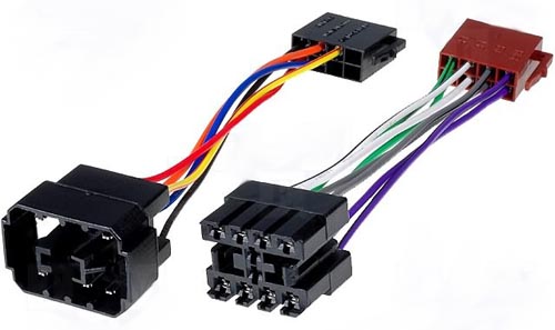 (imagem para) Adaptador para autorádio ISO fêmea -» SAAB 900->08/1993/SAAB 900