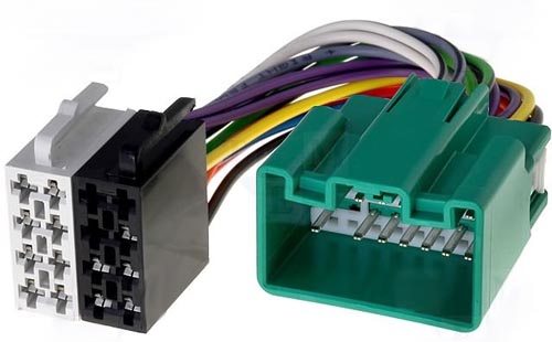 (imagem para) Adaptador para autorádio ISO fêmea -» VOLVO 2004-> (16pin)