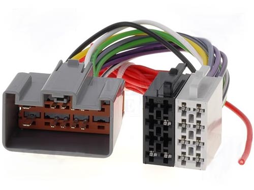 (imagem para) Adaptador para autorádio ISO fêmea -» VOLVO 2004-> (14pin)