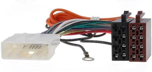 (imagem para) Adaptador para autorádio ISO fêmea -» NISSAN NAVARA/NISSAN PATHF