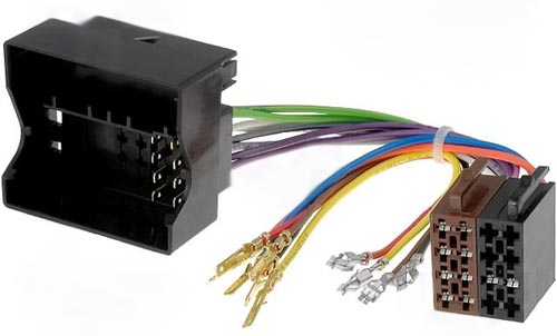 (imagem para) Adaptador para autorádio ISO fêmea -» UNIVERSAL (housing Quadloc