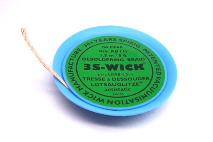 Trança Dessoldadora - [2.20mm x 1.50m (AB)] - Spirig 3S-Wick®