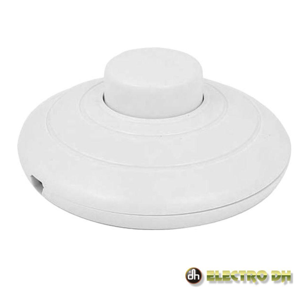 (imagem para) Interruptor De Pé 2a 250v Redondo Branco Edh