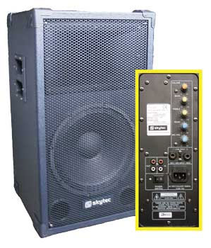 Coluna 12" 300W RMS - Profissional com Amplificador