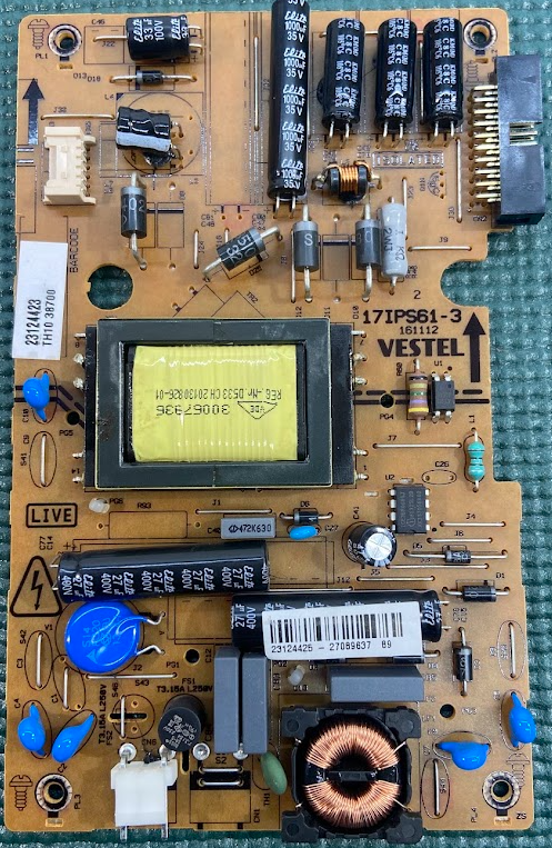 (imagem para) Fonte Alimentação TV - 17IPS61-3