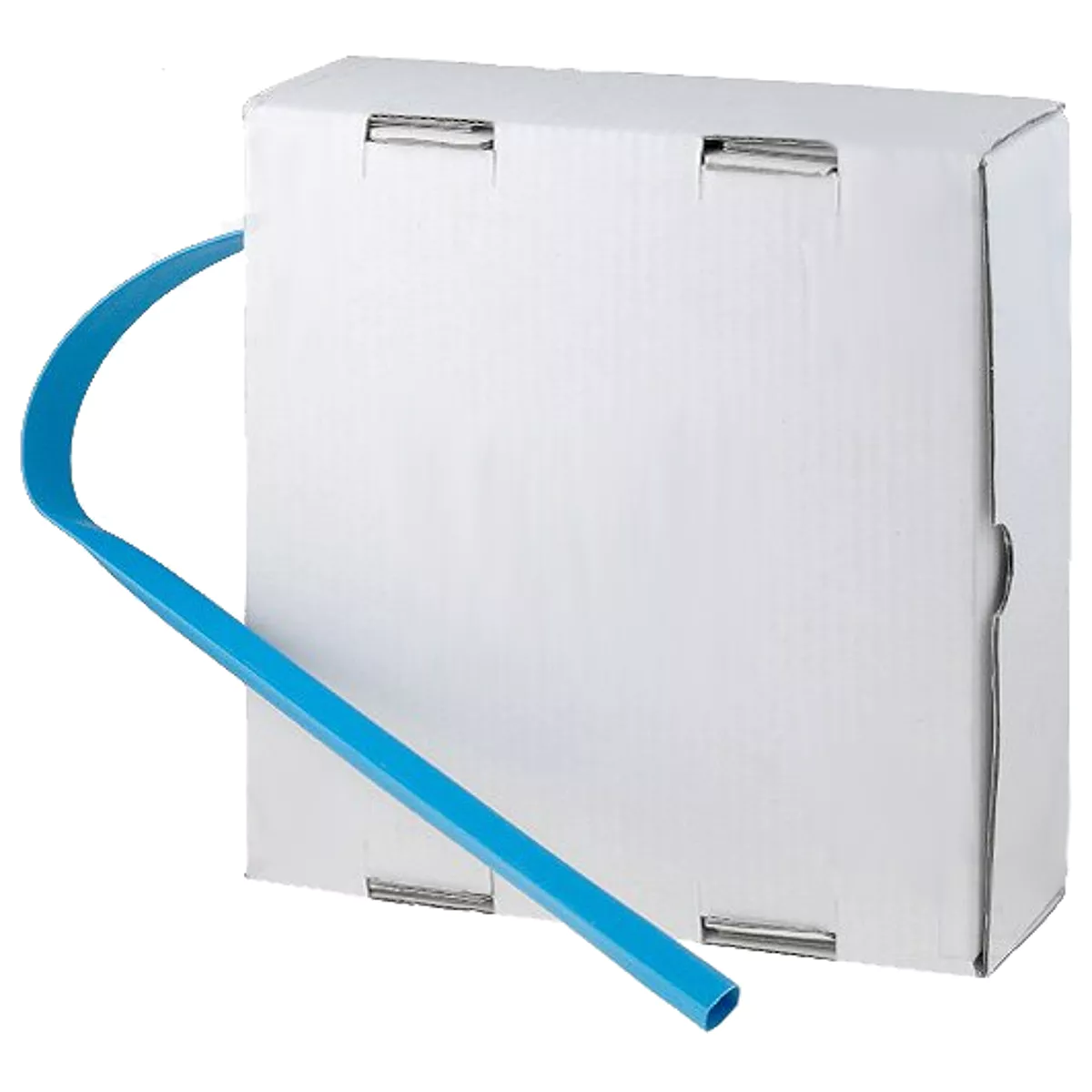 (imagem para) Manga termoretractil 15m 2:1 Ø1.6>0.8mm azul - rolo