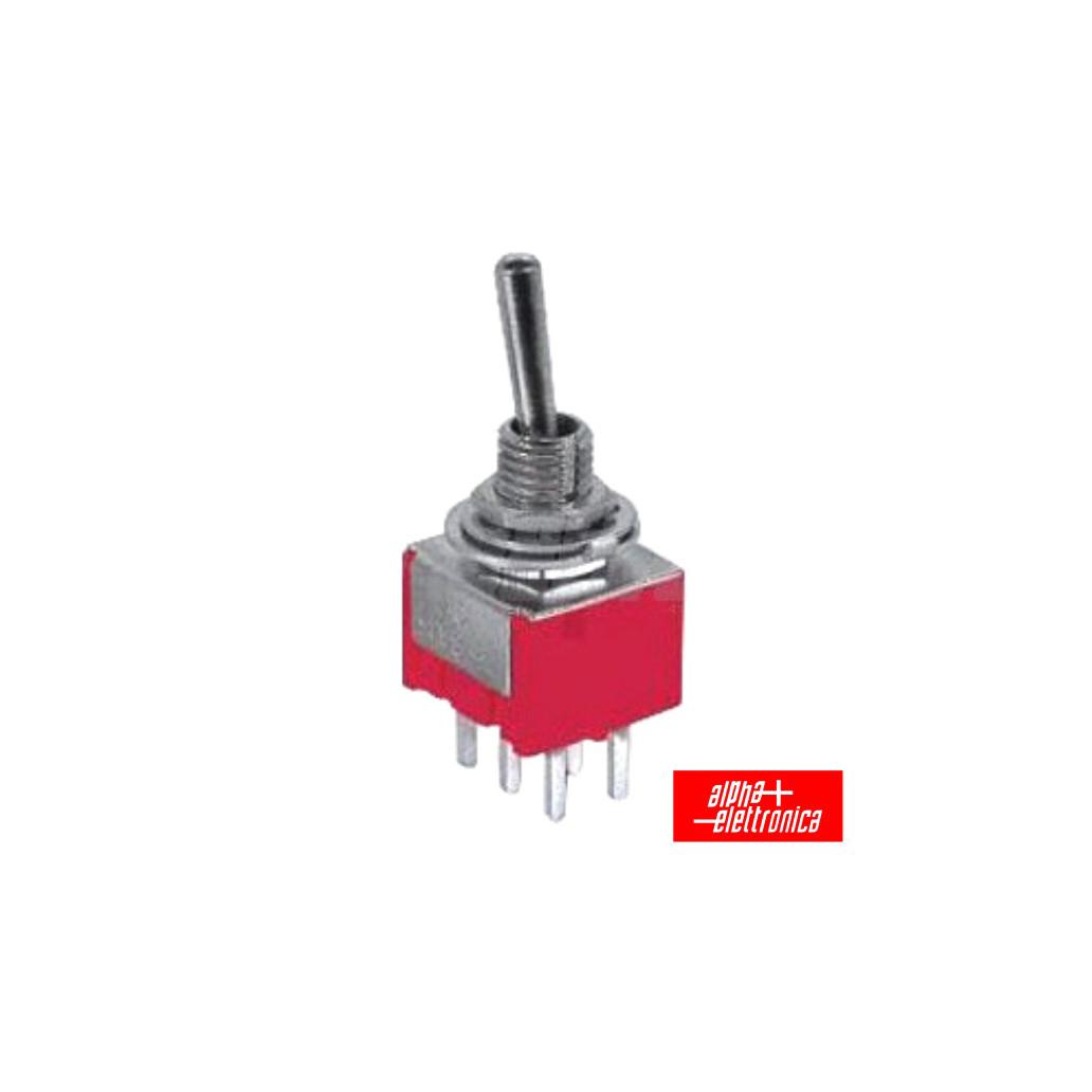 (imagem para) Interruptor Alavanca Miniatura On-Off-On Ci