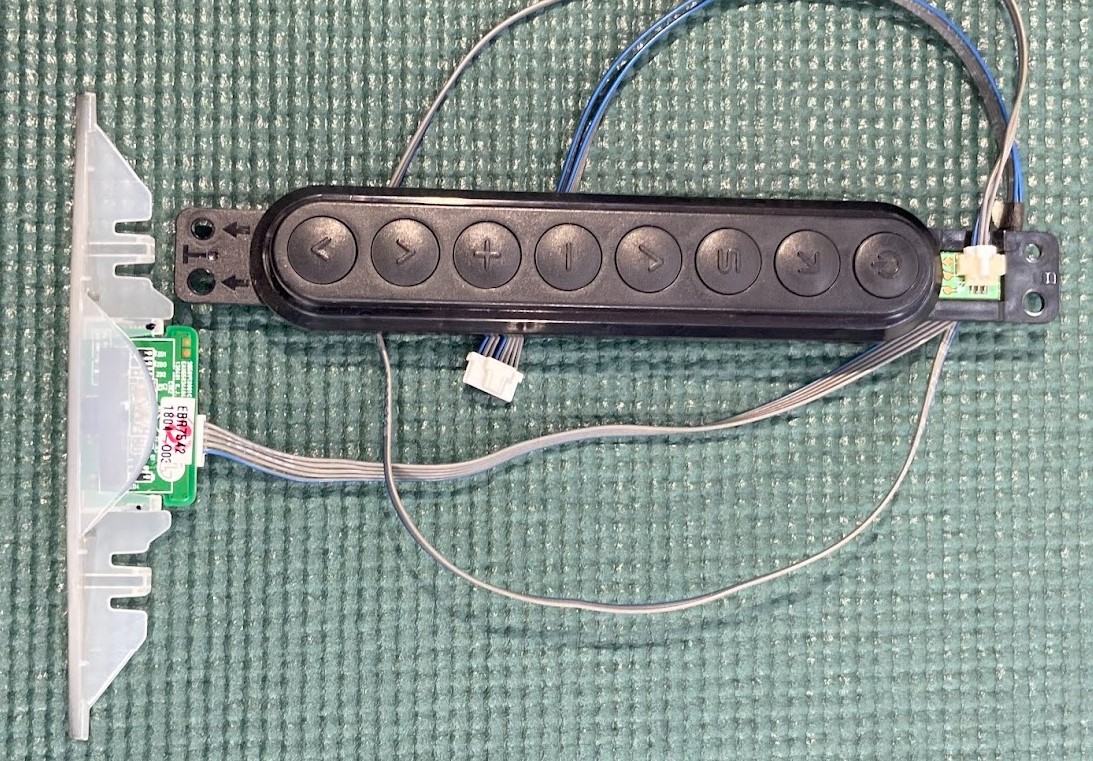 (imagem para) Placa botões + receptor IR para LG 42LN5400