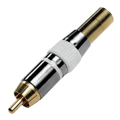 (imagem para) Ficha RCA Macho Dourado HQ - Branca