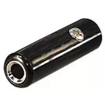 (imagem para) Ficha Banana 4mm Fêmea de plástico - de parafuso - Preta