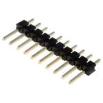 (imagem para) Barra de 10 pinos (1x10) macho 2.54mm para PCB
