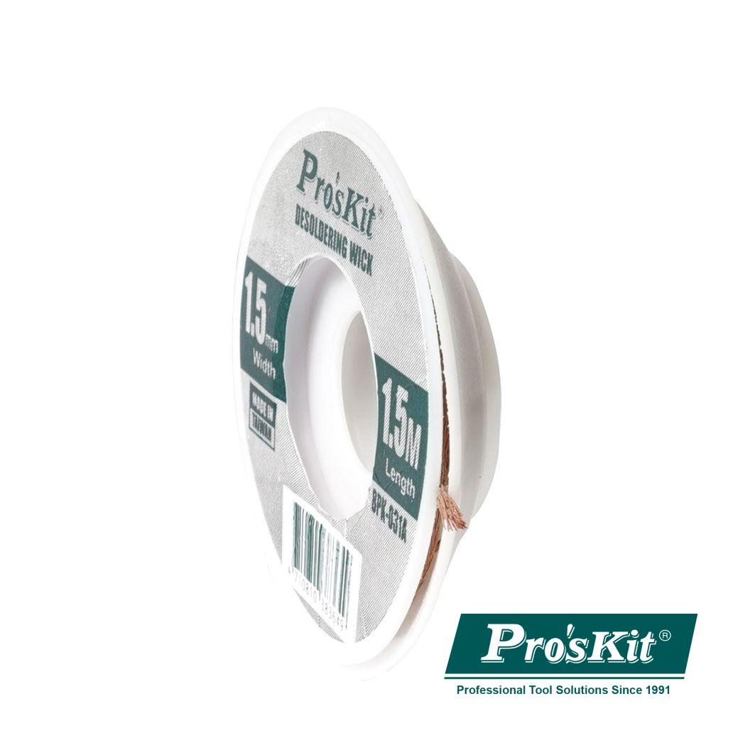 (imagem para) MALHA DESSOLDADORA 1.5MM 1.5M PROSKIT