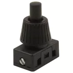 (imagem para) Interruptor TIC-TAC ligação lateral - preto