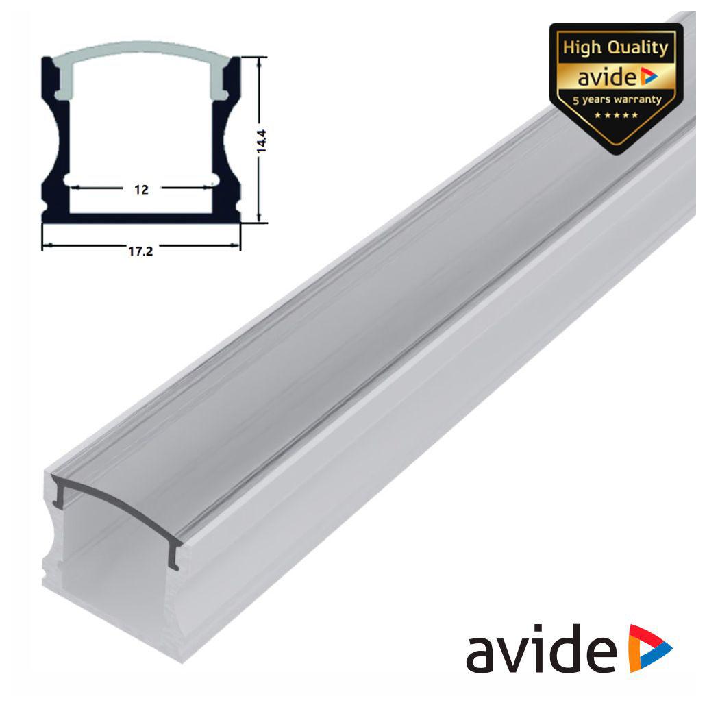 (imagem para) Perfil De Alumínio P/ Fita LED 1m AVIDE