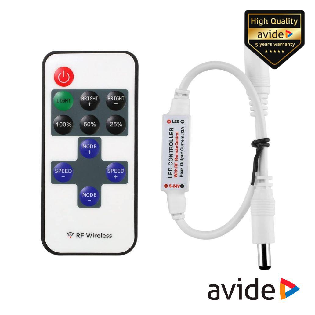 (imagem para) Controlador P/ Fita LEDS 5-24V C/ Comando AVIDE