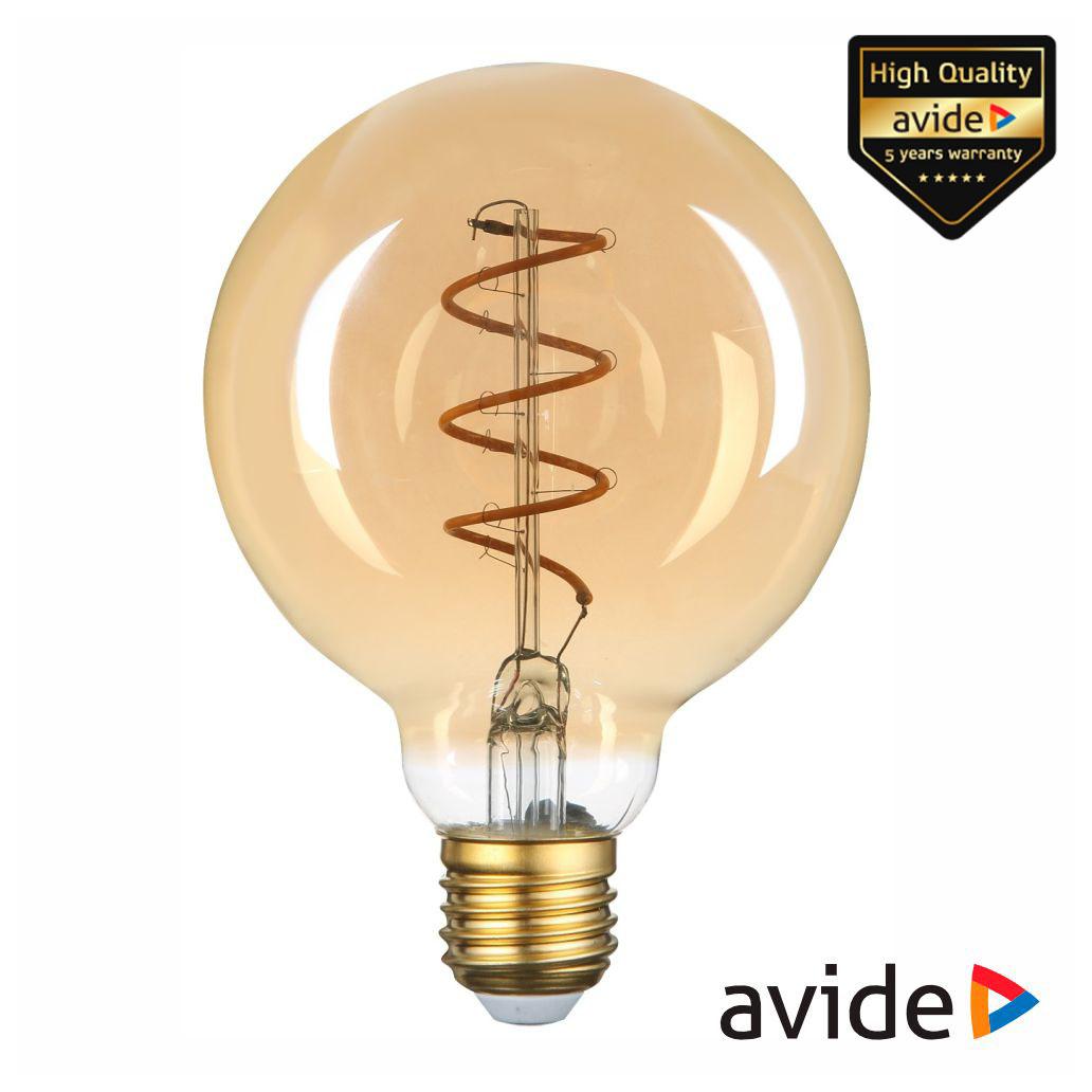 (imagem para) Lâmpada E27 4.5W G80 230V Filamento 2700K 400lm AVIDE