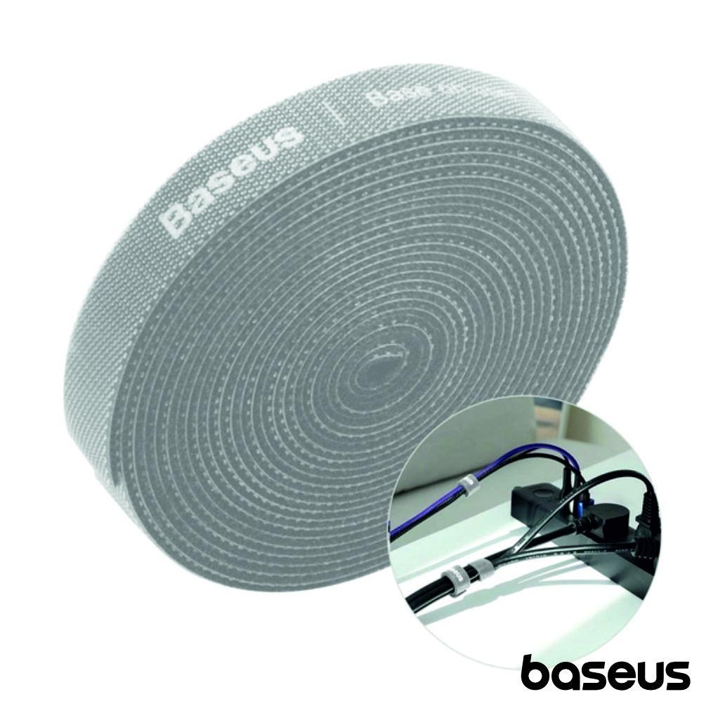 (imagem para) Velcro P/ Organização de Cabos 3m Cinzento BASEUS