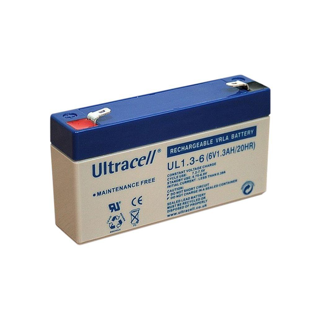 (imagem para) Bateria 6V 1,3AH (97x24x51)