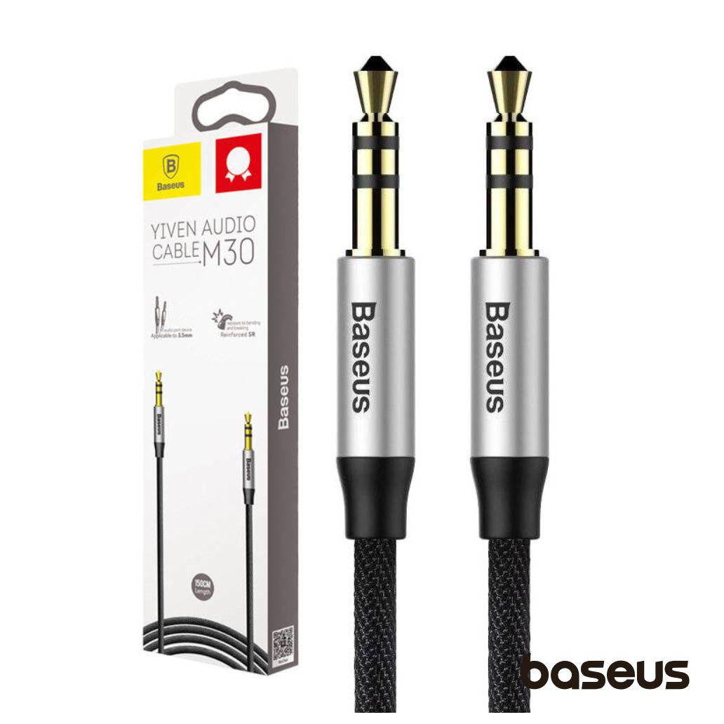 (imagem para) Cabo Jack 3.5mm Macho / Jack 3.5mm Macho 1m Yiven BASEUS