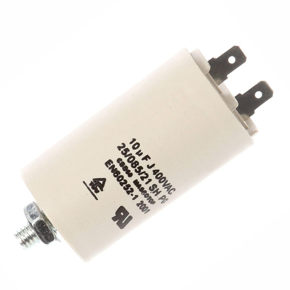 (imagem para) CONDENSADOR ARRANQUE 10UF 400V + TERRA