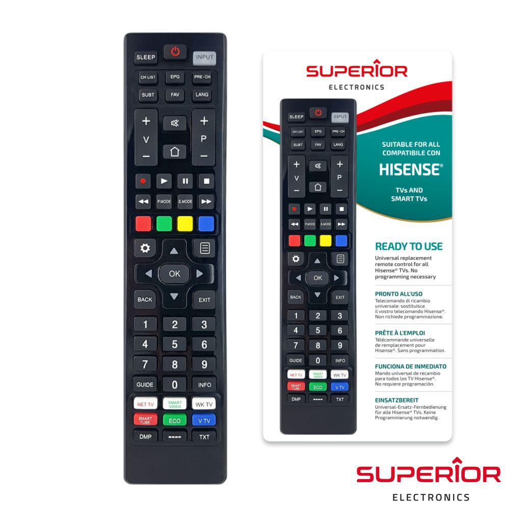 (imagem para) Comando TV Universal LCD/LED Hisense Smart TV