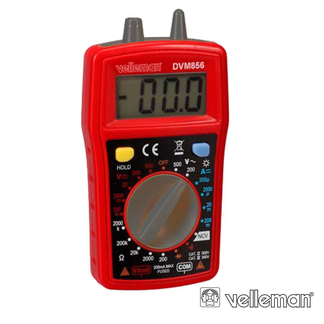 (imagem para) Multímetro Digital 3½ Dígitos Catii500v/Catiii300v VELLEMAN