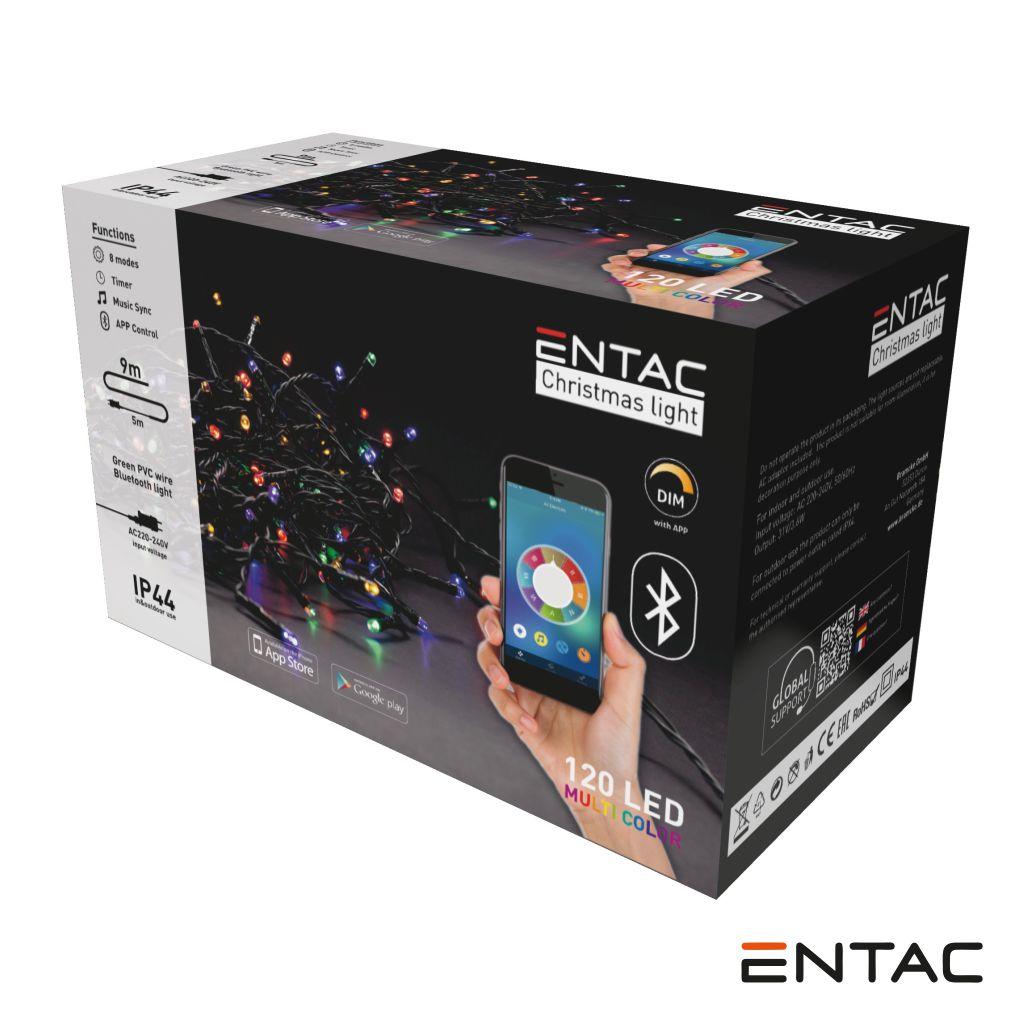 (imagem para) Luzes de Natal 120 LED Multicor APP Bluetooth 220V 9mt