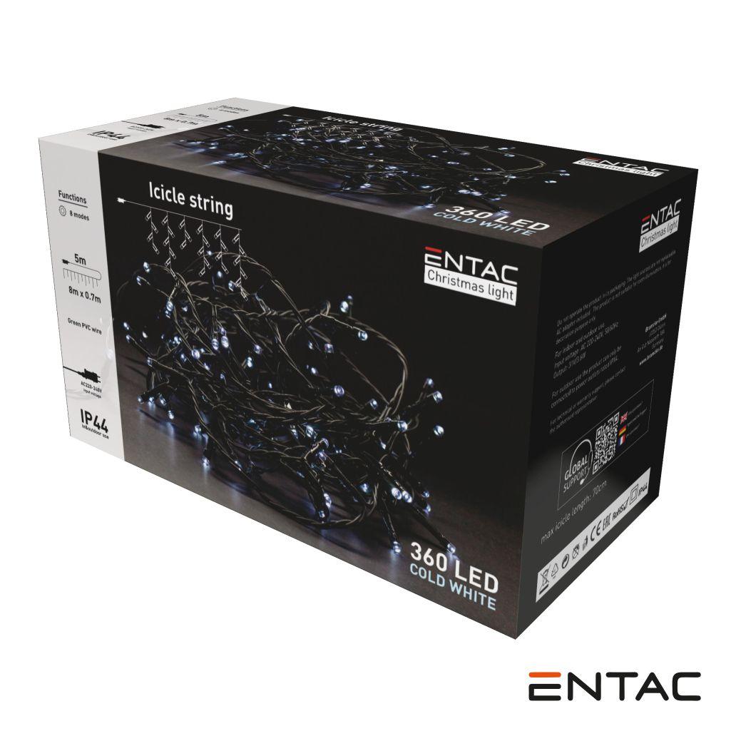 (imagem para) Luzes de Natal 360 LED 6400K Cortina 8m ENTAC