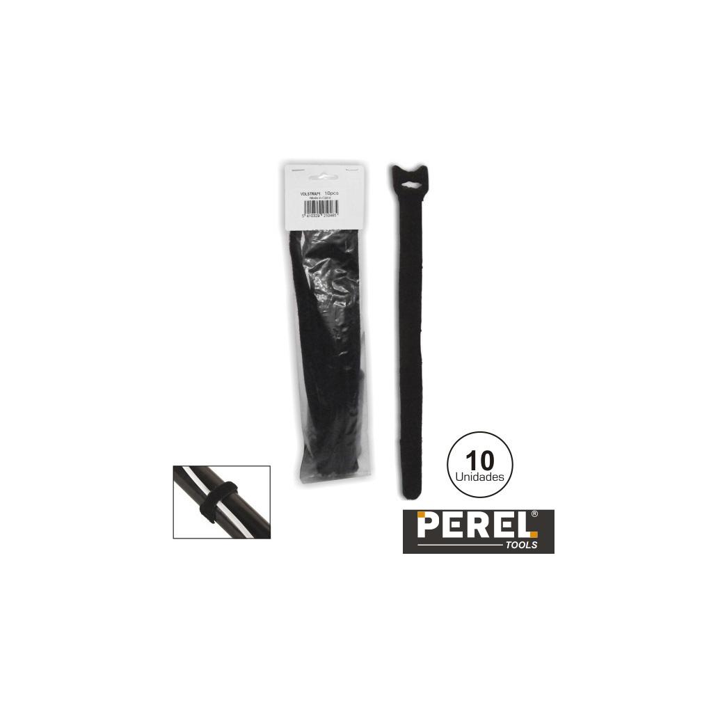 (imagem para) Abraçadeira Velcro Preta 205mm 10X Perel