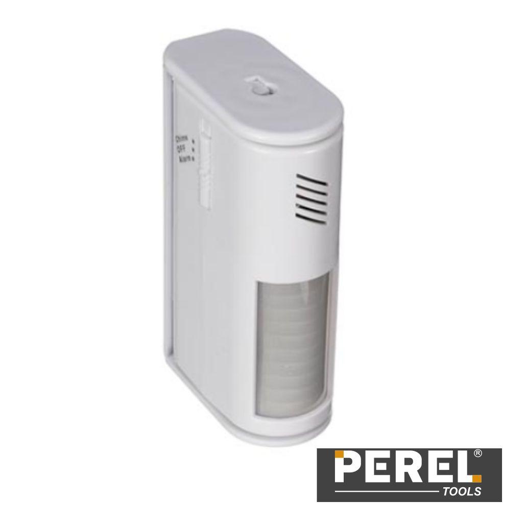 Detetor De Movimento Pir C/ Alarme PEREL (imagem para) Detetor De Movimento Pir C/ Alarme PEREL