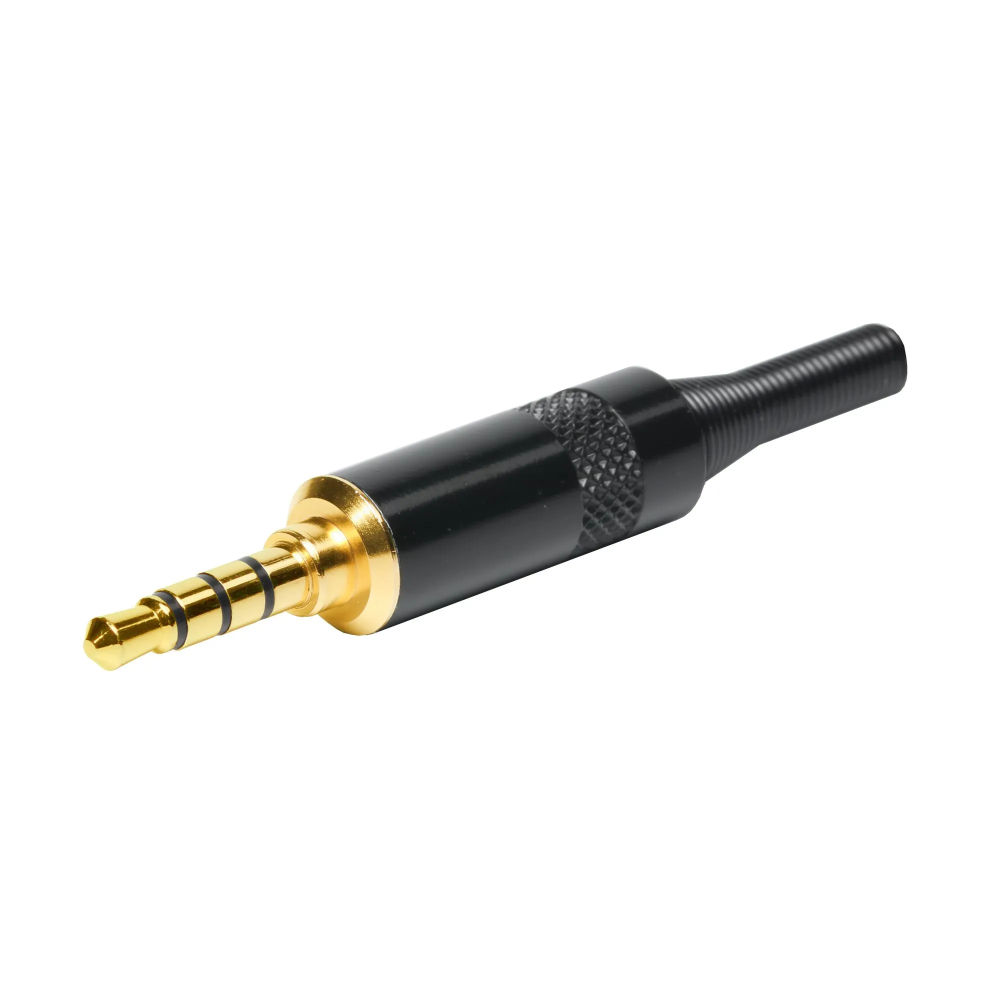 (imagem para) COPY Ficha 3,5 Macho ST Ø4,5mm Metal – Preta