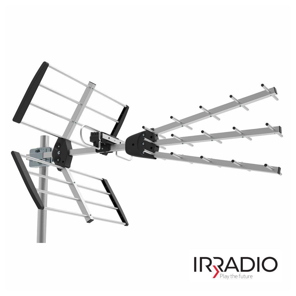 Antena TDT Exterior UHF 17 Elementos 12.5db Filtro Lte 5G (imagem para) Antena TDT Exterior UHF 17 Elementos 12.5db Filtro Lte 5G