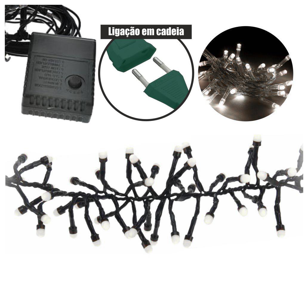 (imagem para) Luzes de Natal 100 LED 4000k