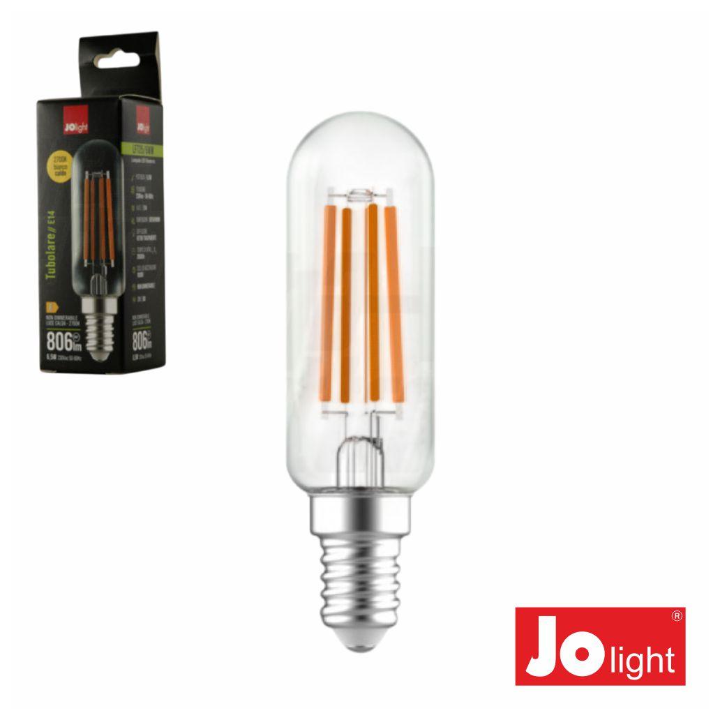 (imagem para) Lâmpada LED E14 T25 Filamento 6.5W 230V 2700K 806lm JOLIGHT