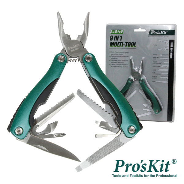 (imagem para) ALICATE MULTIFUNÇÕES 9 EM 1 PROSKIT