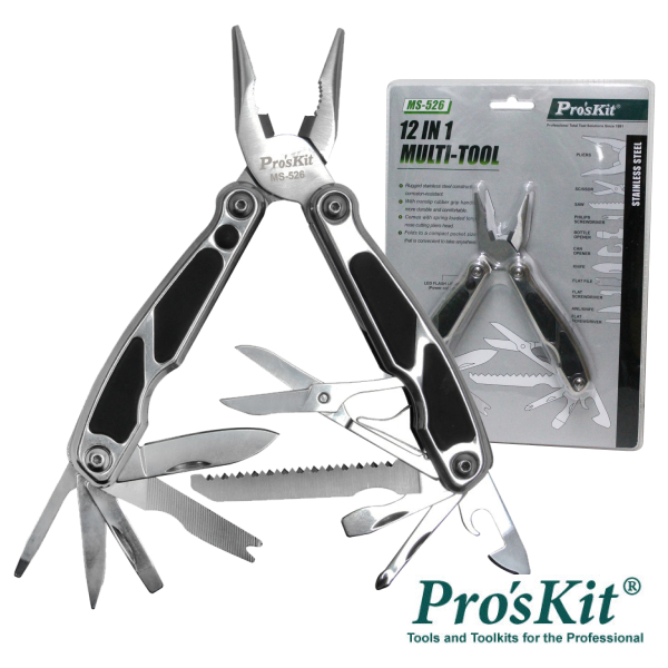 (imagem para) ALICATE MULTIFUNÇÕES 12 EM 1 PROSKIT