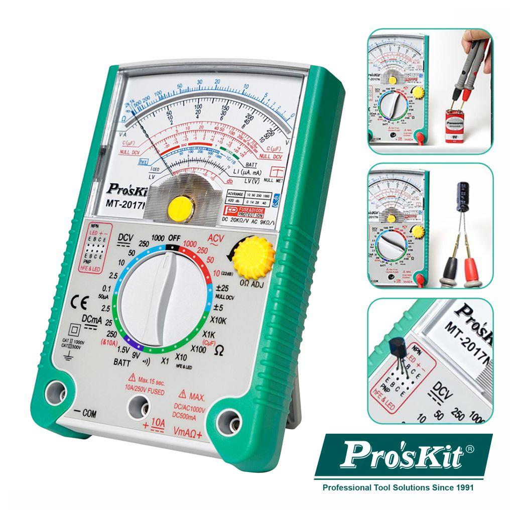 (imagem para) MULTÍMETRO ANALÓGICO PROSKIT
