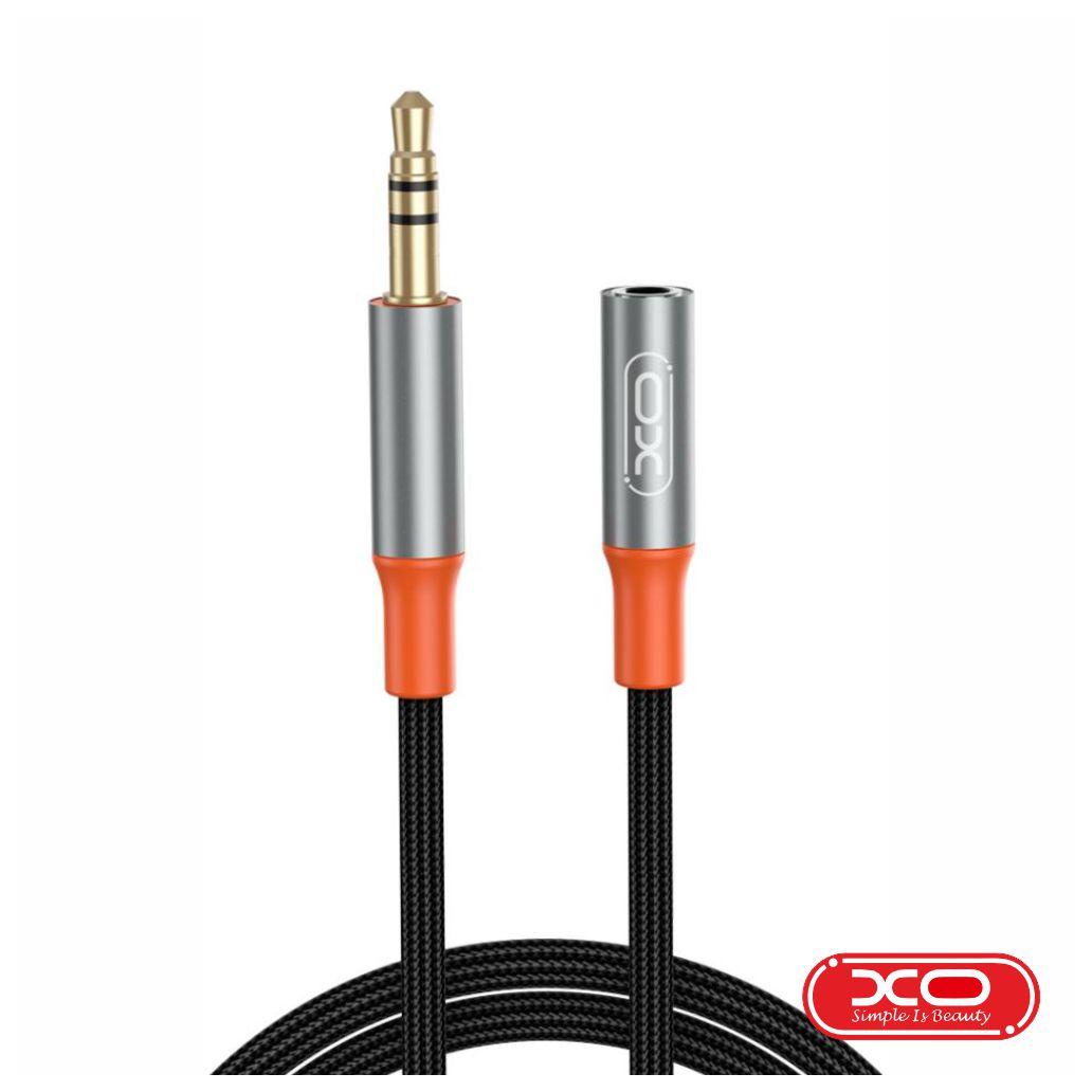 (imagem para) Cabo Jack 3.5mm Macho / Jack 3.5mm Fêmea 1m St XO