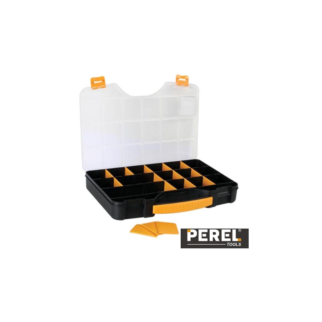 (imagem para) Caixa Organizadora C/ 20 Compartimentos 415x286x61mm Perel