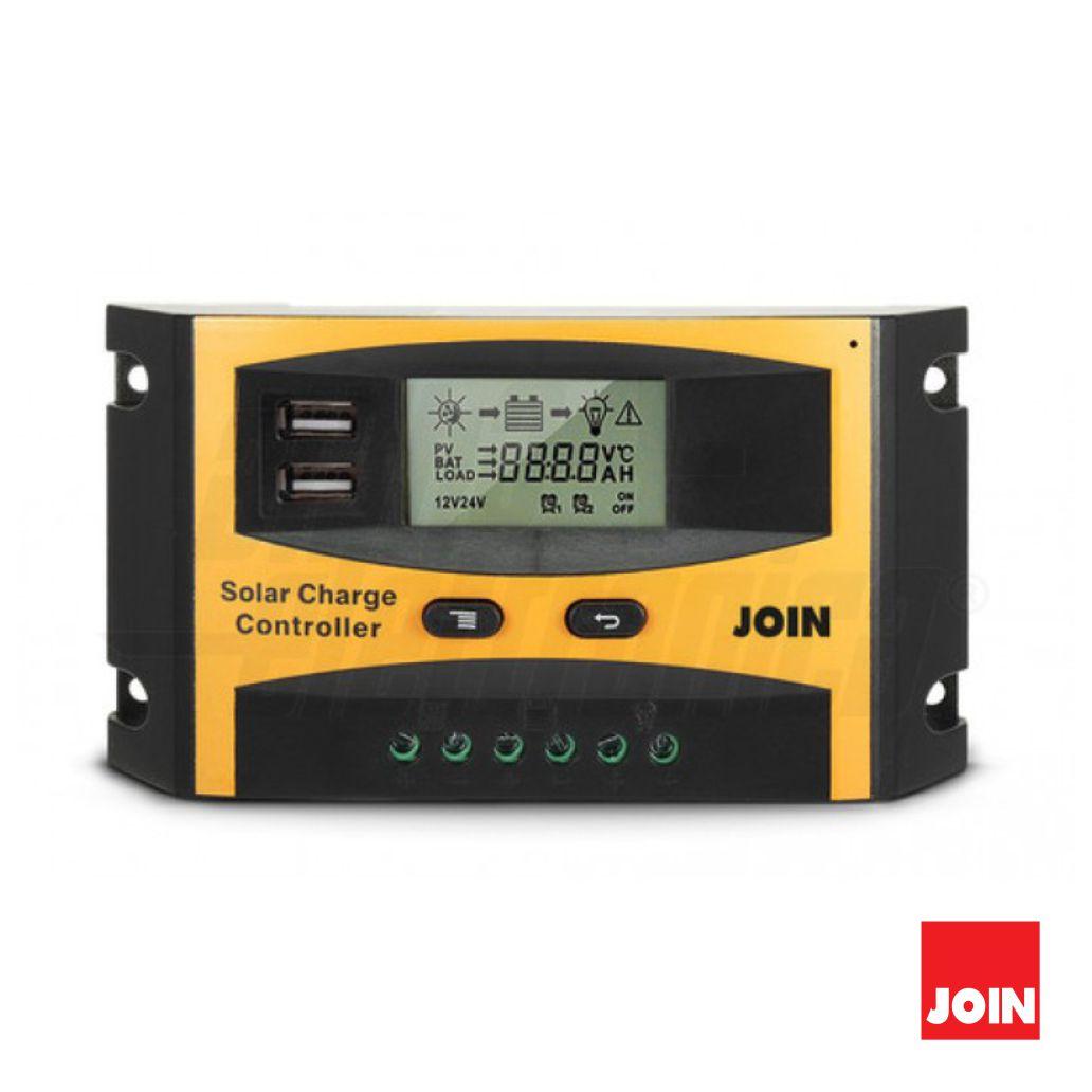 (imagem para) Regulador Painel Fotovoltaico 20A 12/24V JOIN