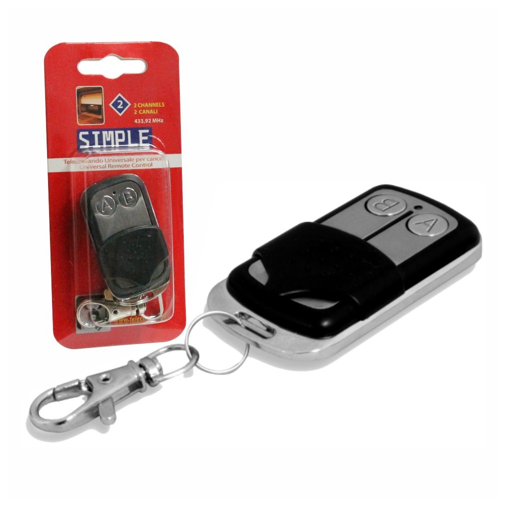 (imagem para) Comando Garagem Universal 2 Canais 433mhz