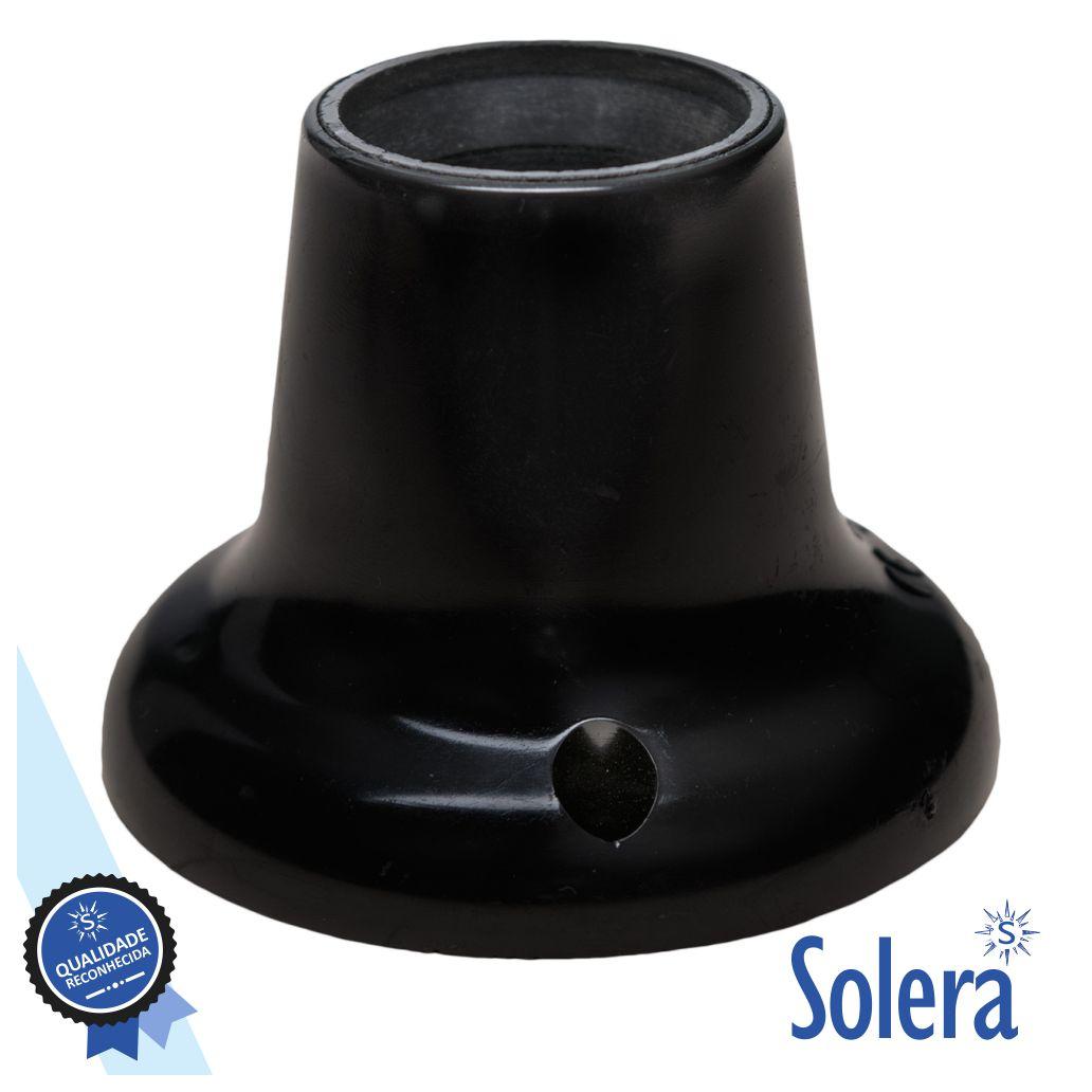 (imagem para) Casquilho P/ Lâmpada E27 Preto SOLERA