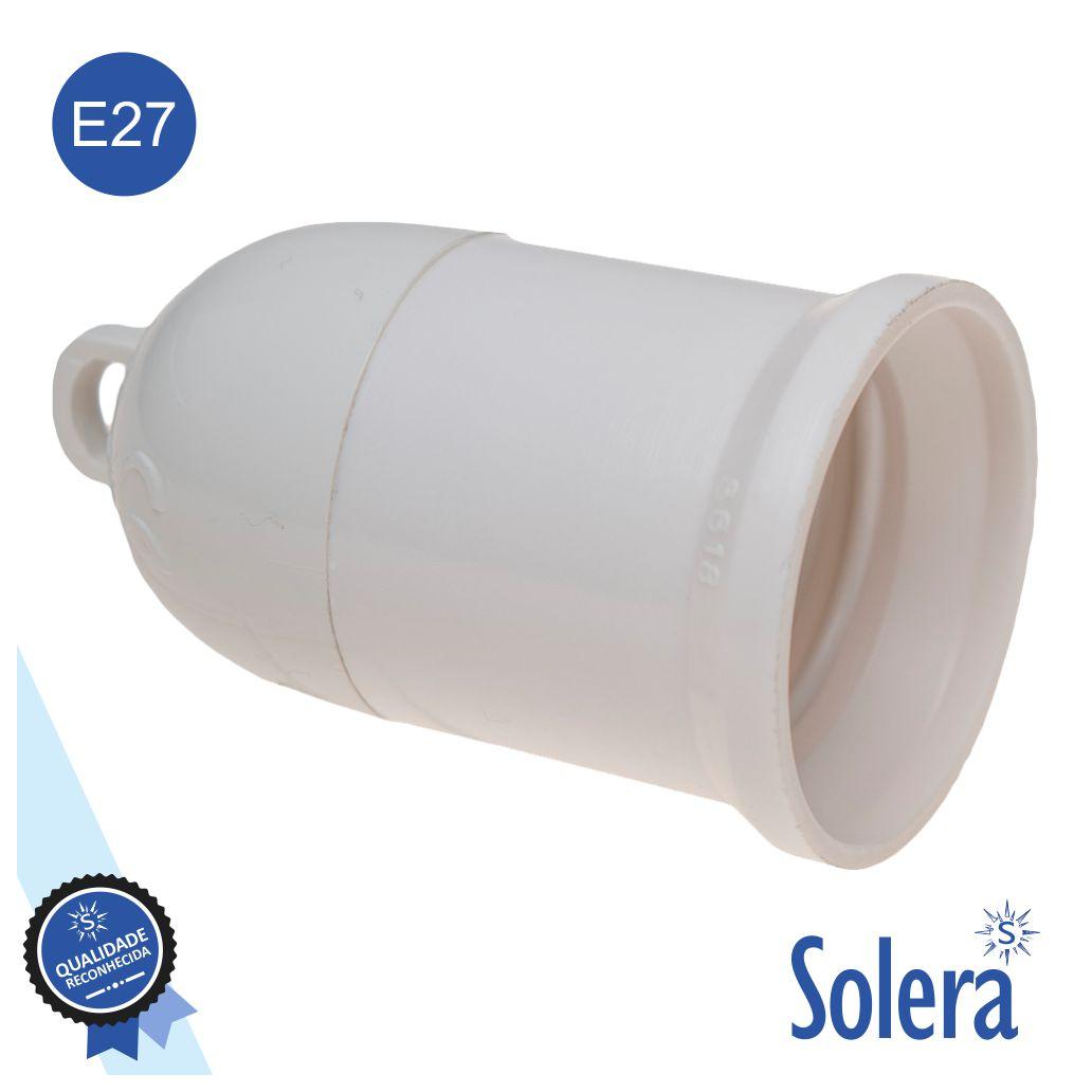 (imagem para) Casquilho P/ Lâmpada E27 Branco SOLERA