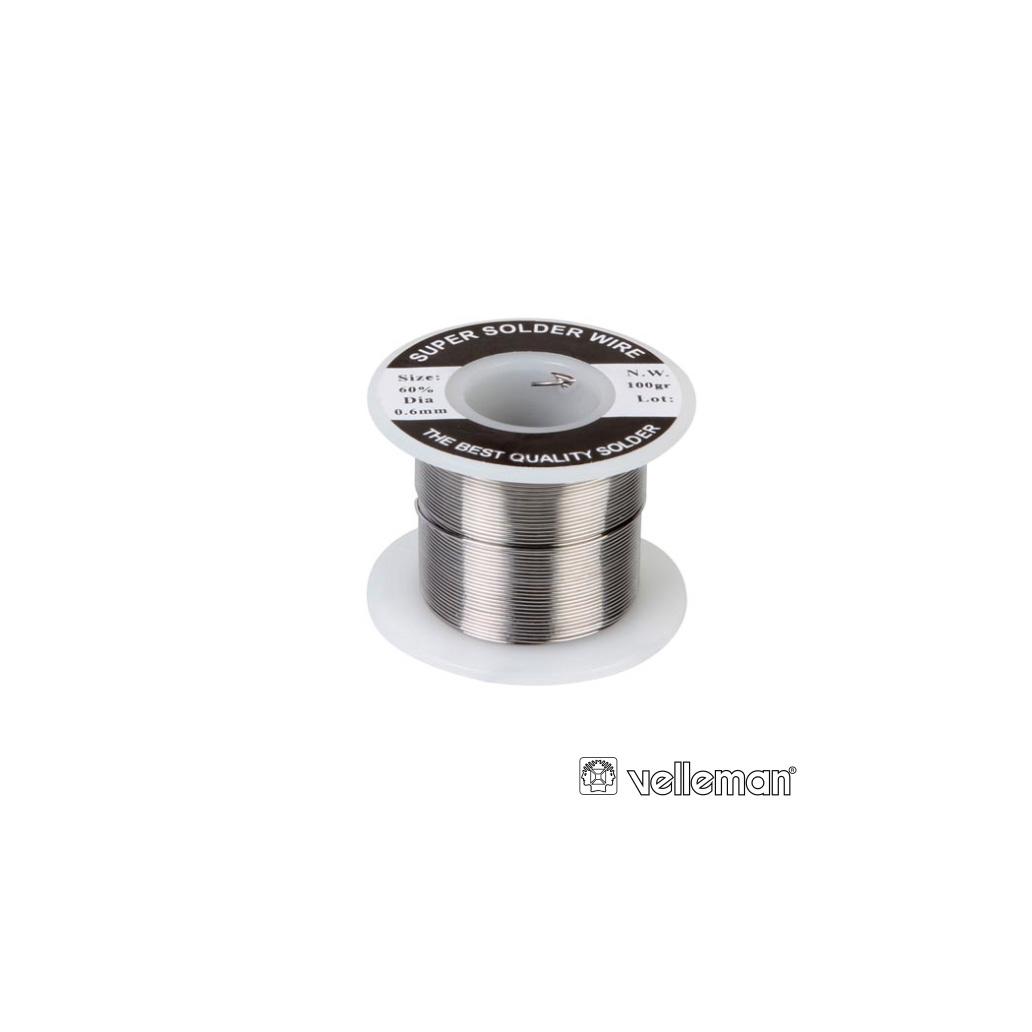 (imagem para) Solda 0.6mm 60/40 100g VELLEMAN