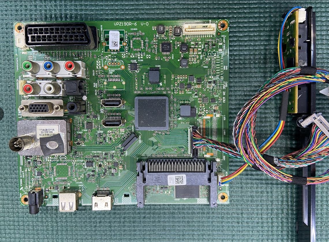 (imagem para) Placa Principal TV - VPZ190R-6 V-0